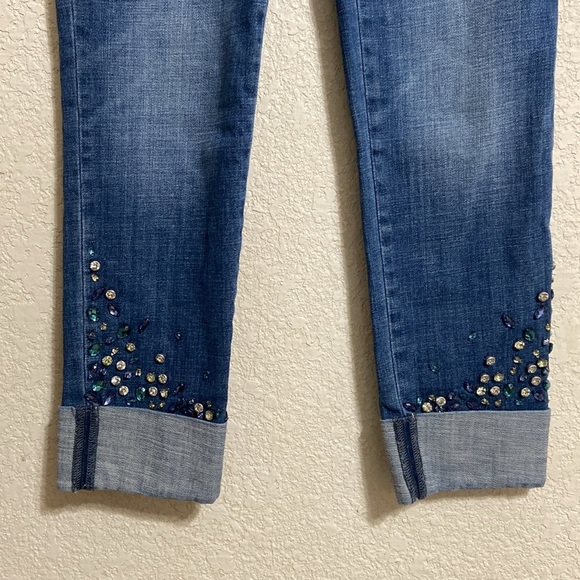 Chico Embellished Blue Jeans - Picture 4 of 12